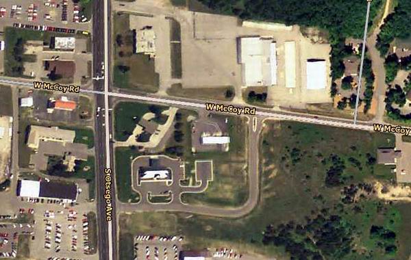 Sky-Hi Drive-In Theatre - Aerial